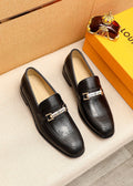 Louis Vuitton Black Bar Loafers — hero